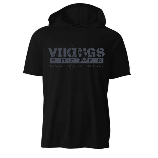 BLACKOUT Cadillac Soccer DRI-FIT Cooling Performance Hooded T-Shirt