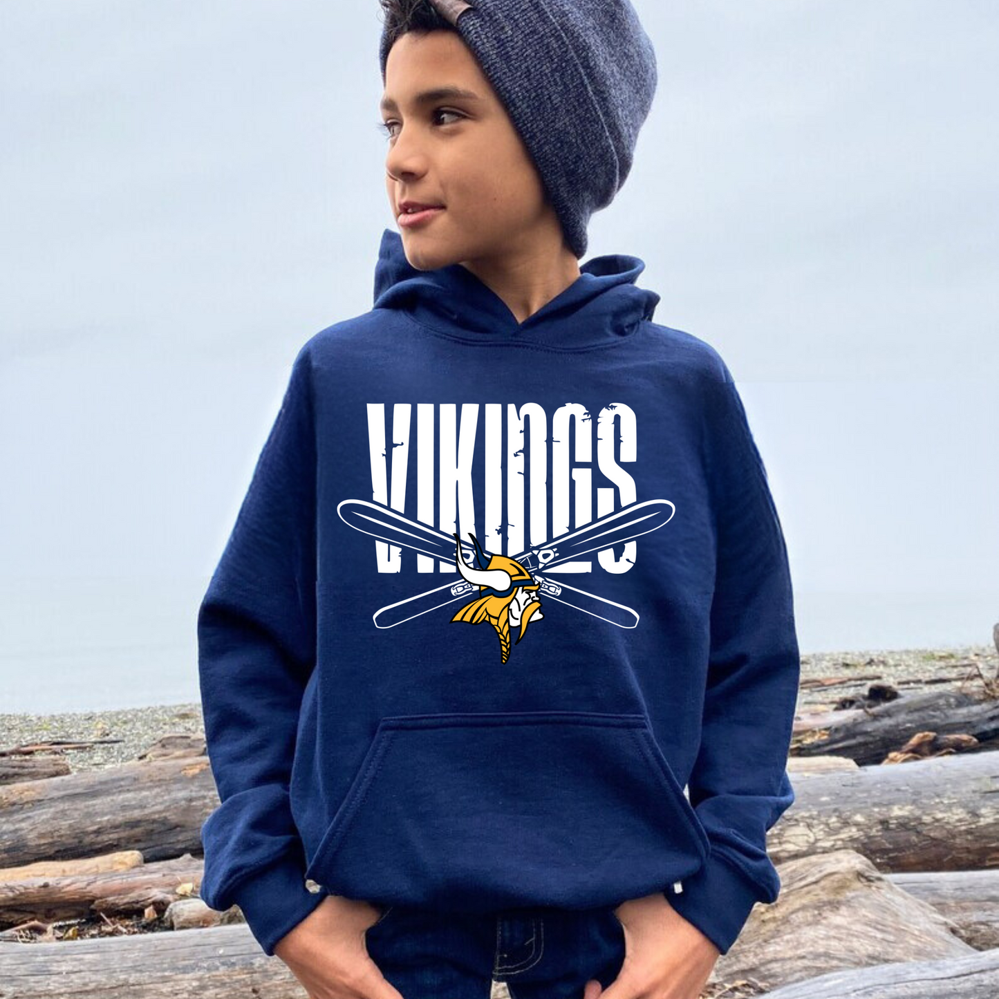 Cadillac Vikings Ski Unisex YOUTH Hoodie