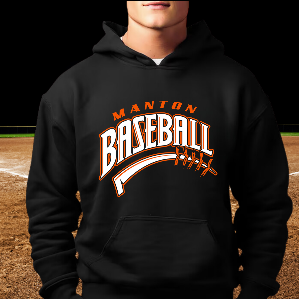Manton Rangers Baseball Unisex ADULT Hoodie