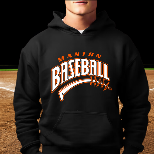 Manton Rangers Baseball Unisex ADULT Hoodie