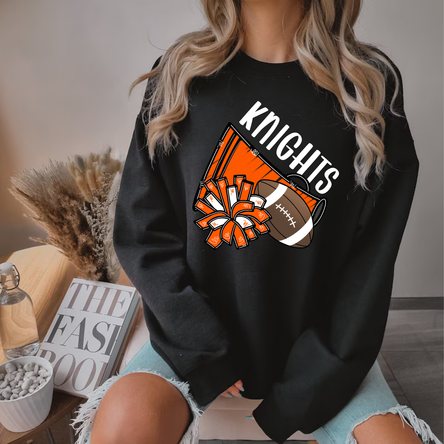 Knights Junior Football ADULT Unisex Crewneck Sweatshirt