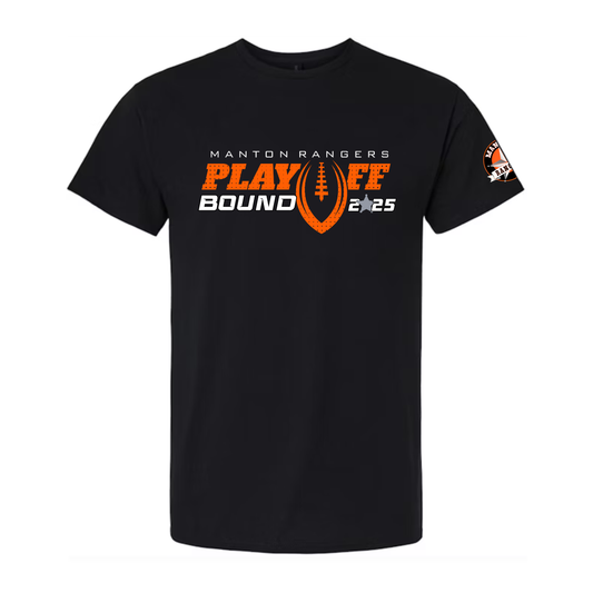 PLAYOFF BOUND 2025 Manton Rangers Football ADULT Unisex T-Shirt