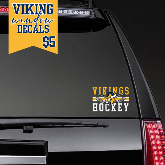 Cadillac Vikings Hockey Auto Decal