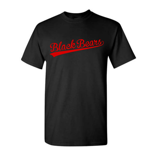 Script Black Bears Hockey UNISEX T-Shirt
