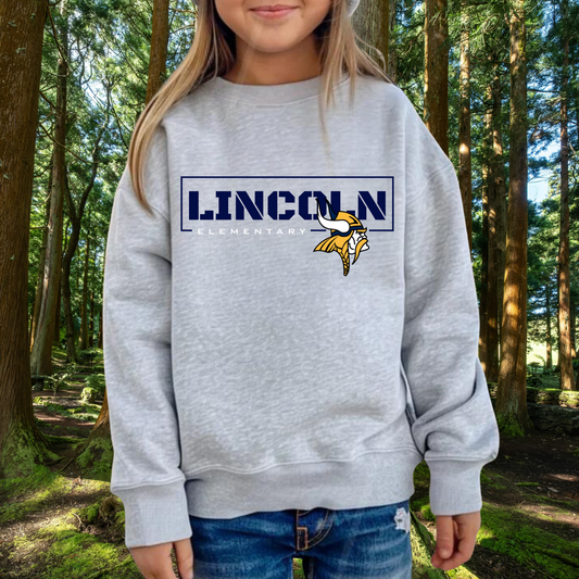 Lincoln Elementary UNISEX Crewneck Sweatshirt