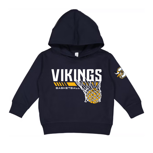 Cadillac Vikings Basketball TODDLER Hoodie