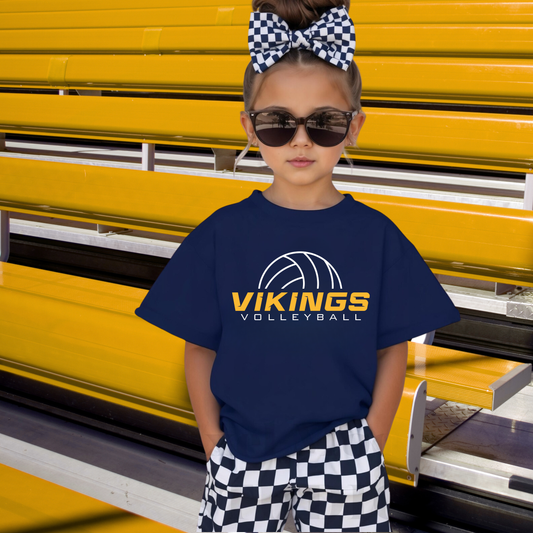 Cadillac Vikings Volleyball Unisex YOUTH T-Shirt