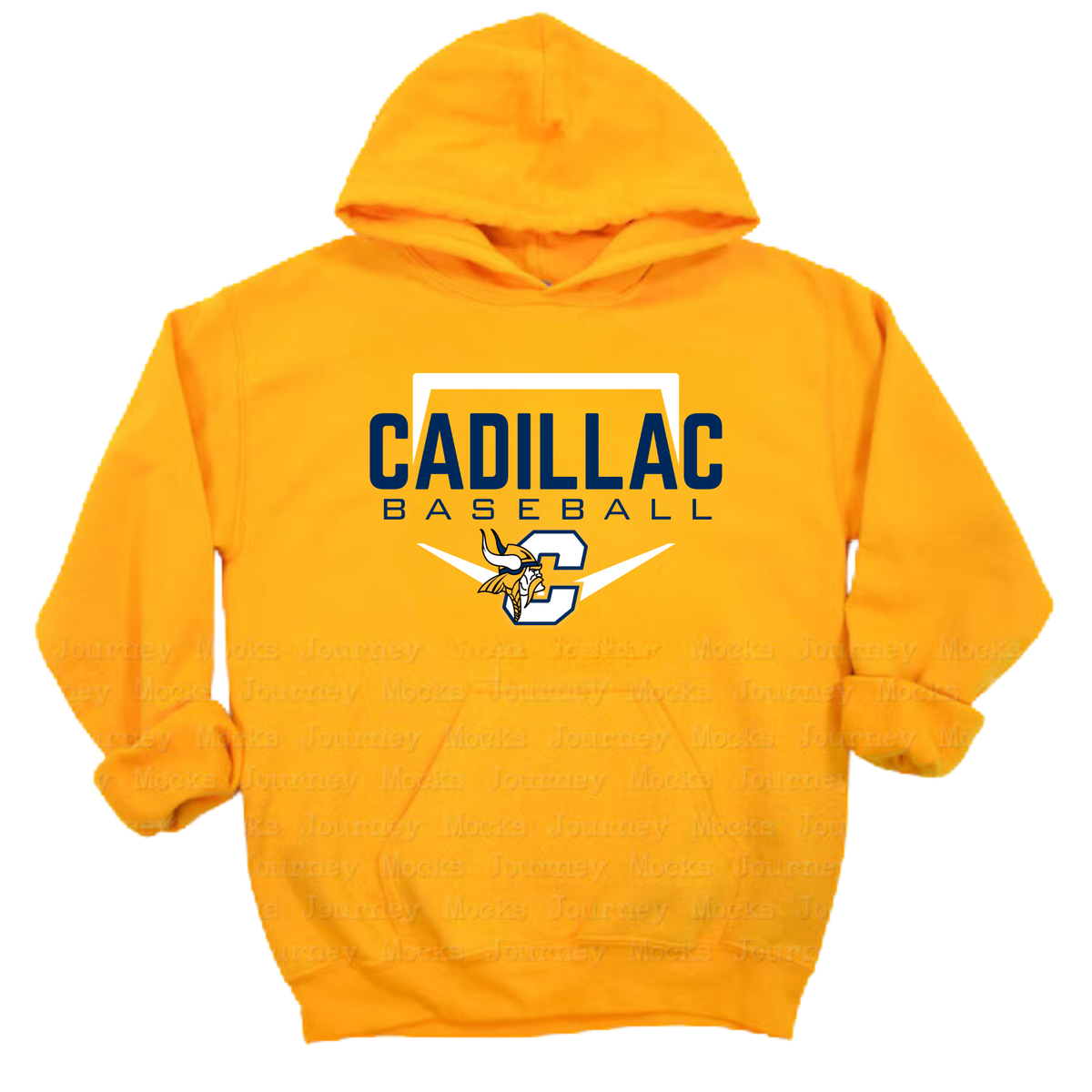 Cadillac Vikings Baseball Unisex YOUTH Hoodie