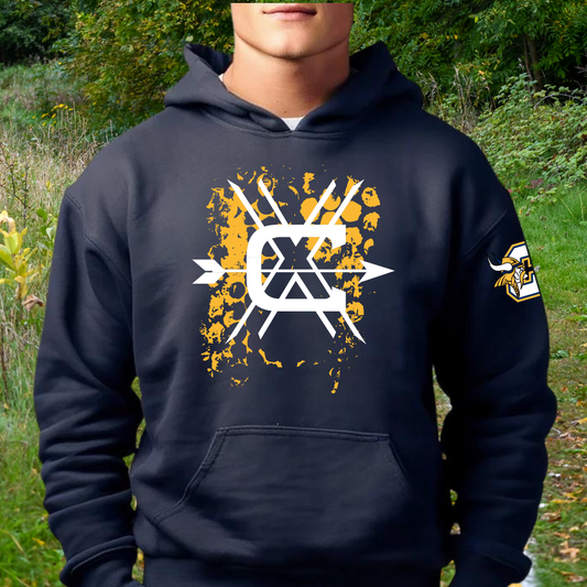 Cadillac Vikings Cross Country ADULT Hoodie