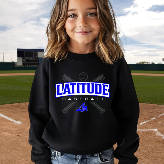 Latitude 44 Lakers Baseball YOUTH Crewneck Sweatshirt