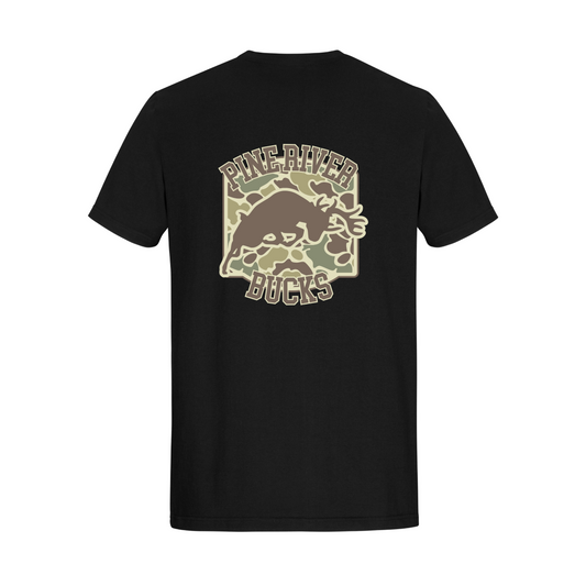 Pine River Bucks Camo Adult T-Shirt