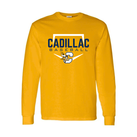 Cadillac Baseball UNISEX Long-Sleeve T-Shirt