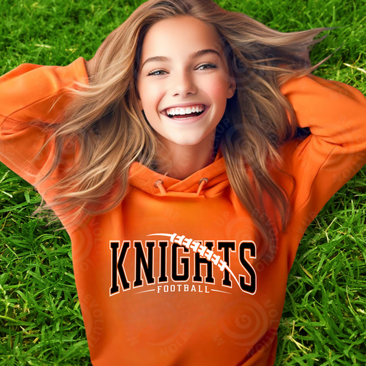 Knights Junior Football Unisex YOUTH Hoodie