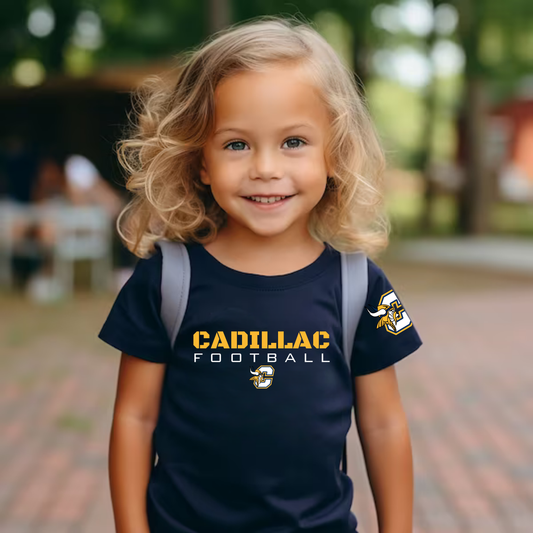Cadillac Vikings Football Unisex YOUTH T-Shirt