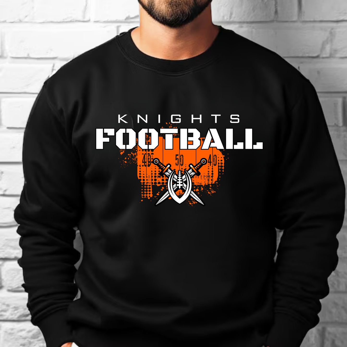 Knights Junior Football ADULT Unisex Crewneck Sweatshirt