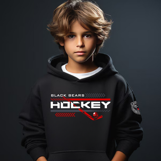 Black Bears Hockey YOUTH Hoodie
