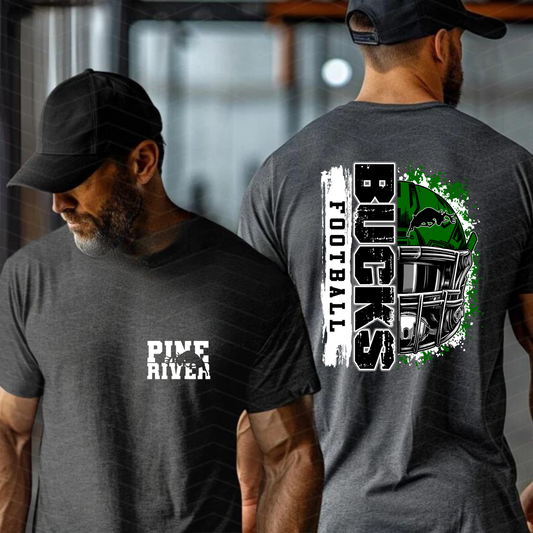 Pine River Football Adult T-Shirt