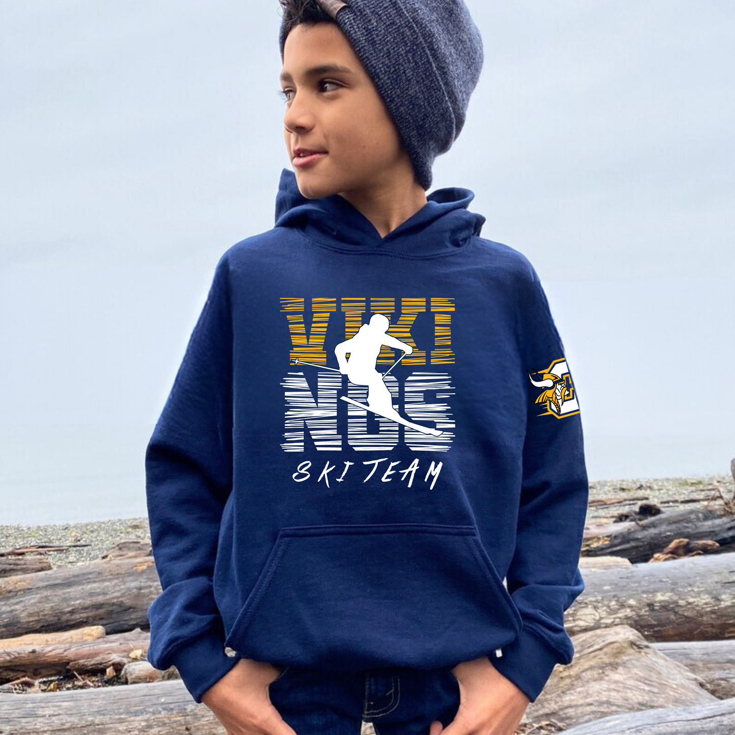 Cadillac Vikings Ski Unisex YOUTH Hoodie