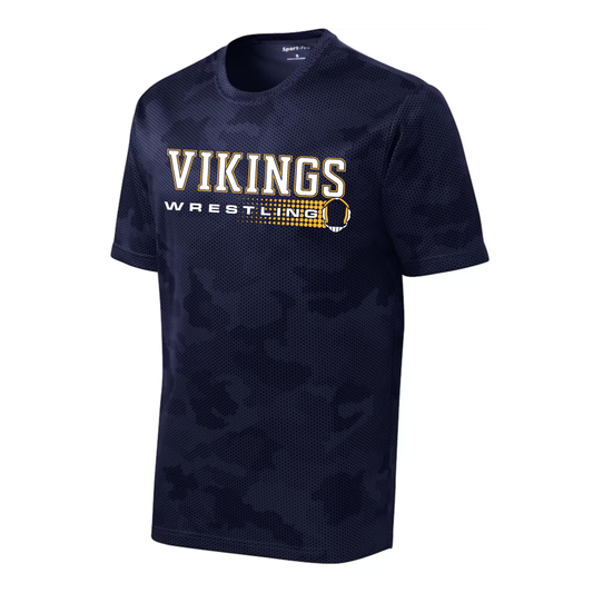Camo Cadillac Vikings Wrestling DRI-FIT Cooling Performance T-Shirt