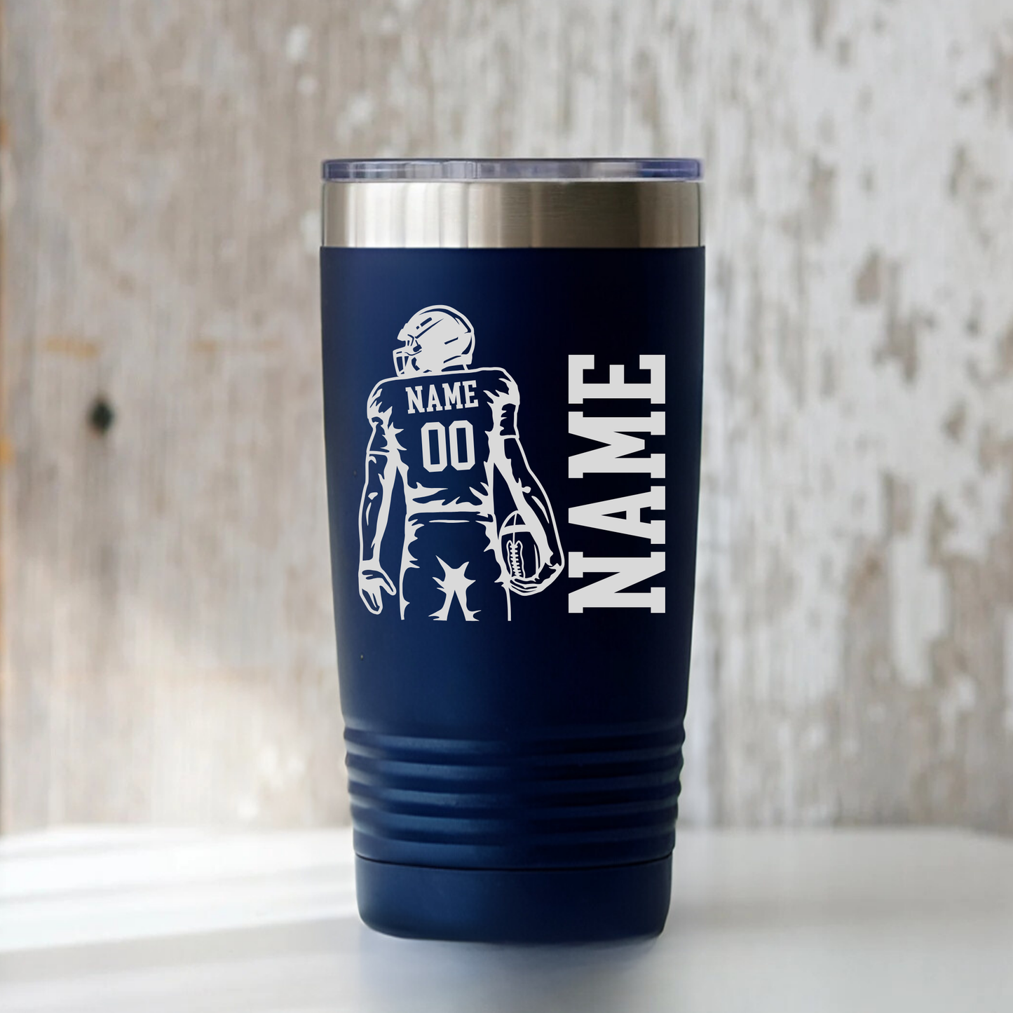 Cadillac Vikings Football 20 oz Tumbler