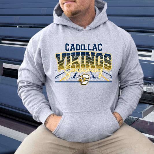 Cadillac Vikings Swim UNISEX Hoodie