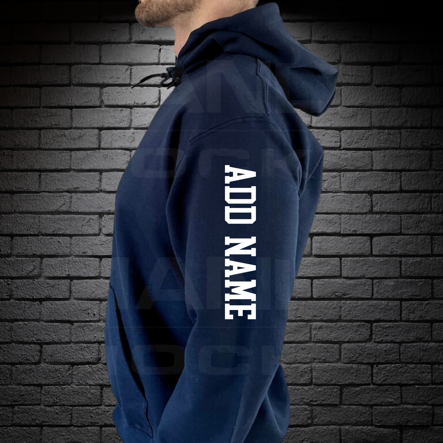 Name Add On (SLEEVE)  to any NEMWA States Sweatshirt