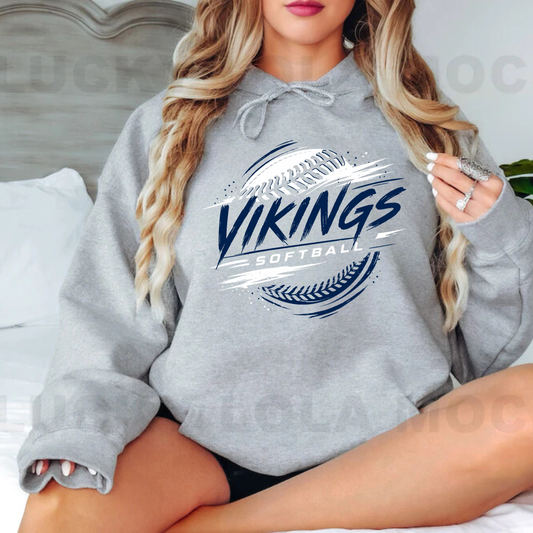 Vikings Softball UNISEX Hoodie