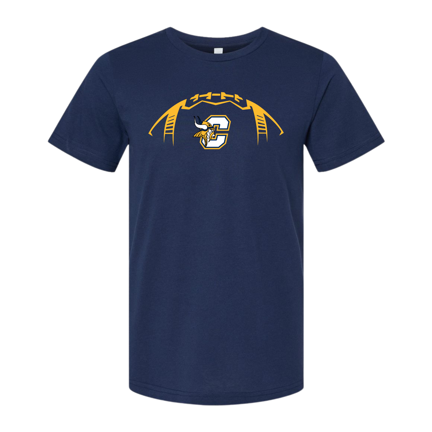 Cadillac Vikings Football UNISEX T-Shirt - NAVY