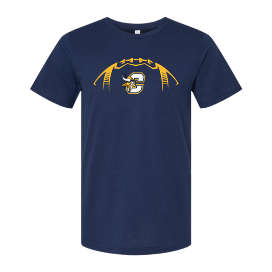 Cadillac Vikings Football UNISEX T-Shirt - NAVY