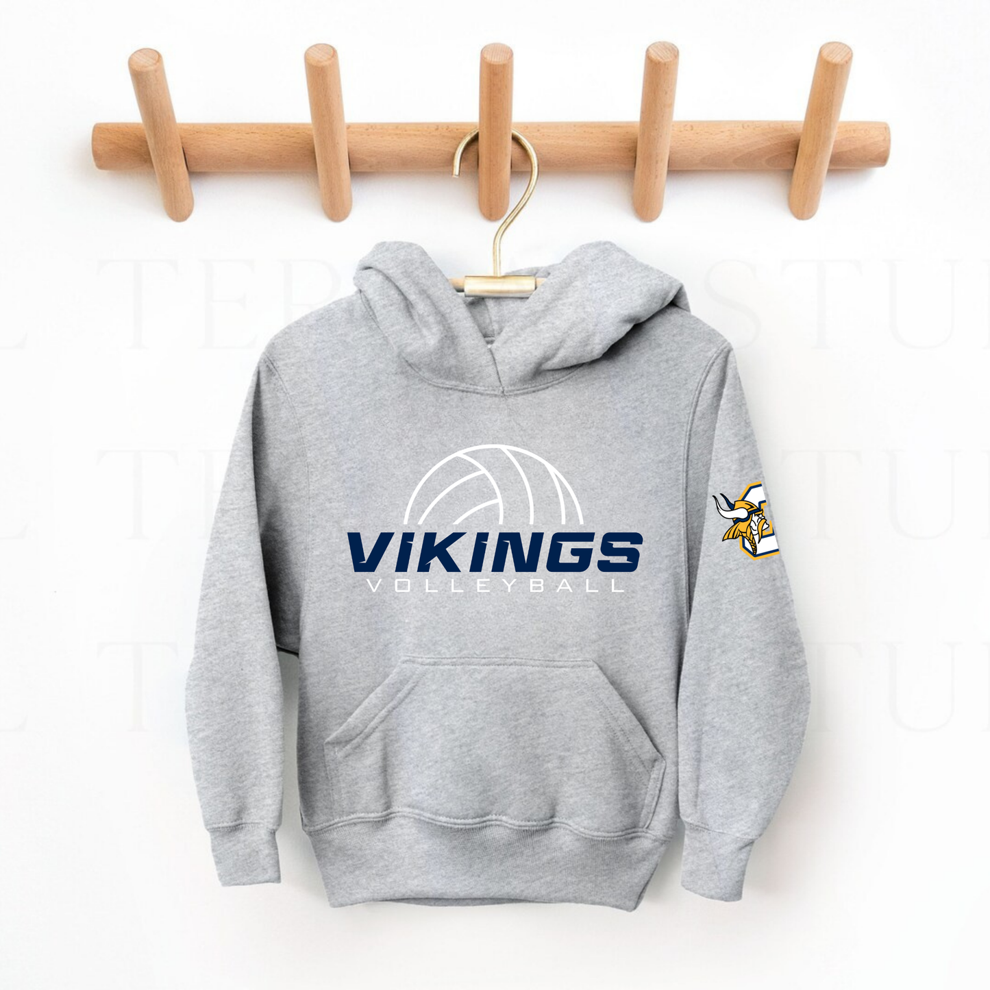 Cadillac Vikings Volleyball Unisex YOUTH Hoodie