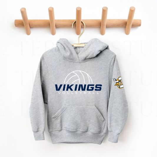 Cadillac Vikings Volleyball Unisex YOUTH Hoodie