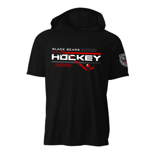 Black Bears Hockey DRI-FIT Cooling Performance Hooded T-Shirt