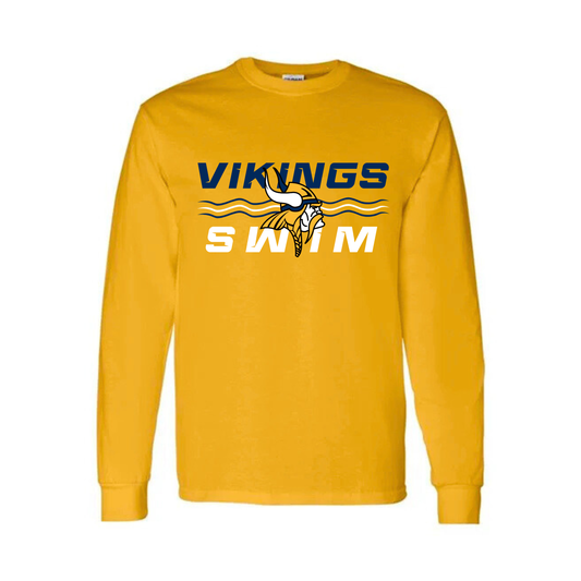 Cadillac Vikings Swim UNISEX Long-Sleeve T-Shirt