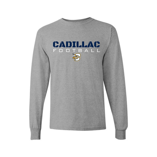 Cadillac Vikings Football UNISEX Long-Sleeve T-Shirt