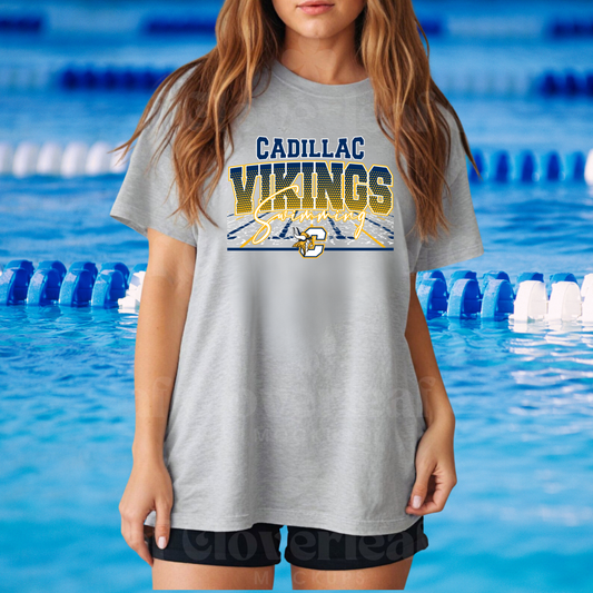 Cadillac Vikings Swim UNISEX T-Shirt