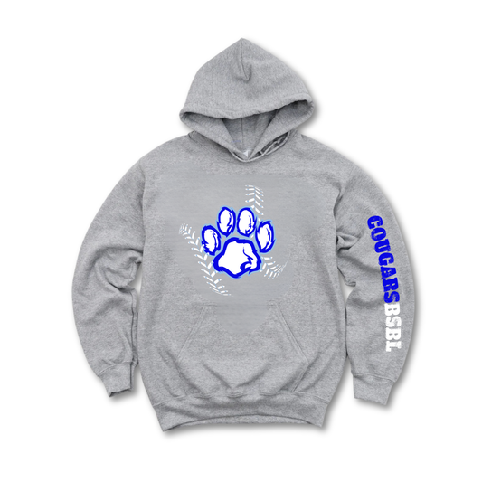 Great Lakes Cougars Baseball Unisex YOUTH Hoodie