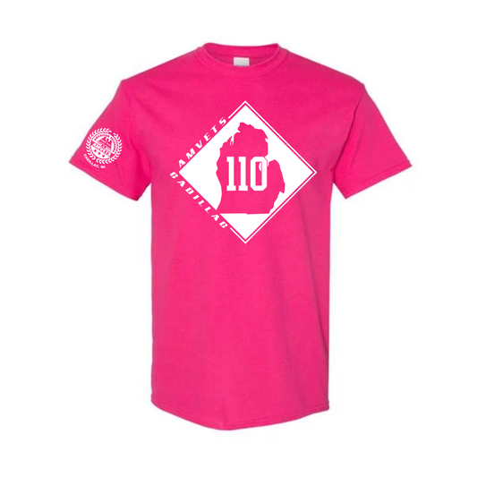 AMVETS Post #110 T-Shirt (G500) - HELCONIA