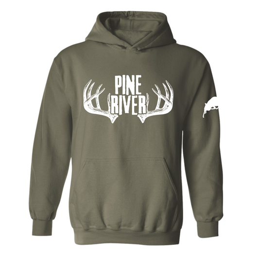 Pine River Bucks Adult Hoodie