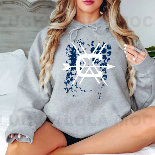 Cadillac Vikings Cross Country ADULT Hoodie