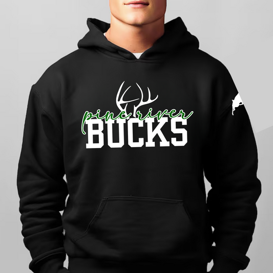 Pine River Bucks Adult Hoodie