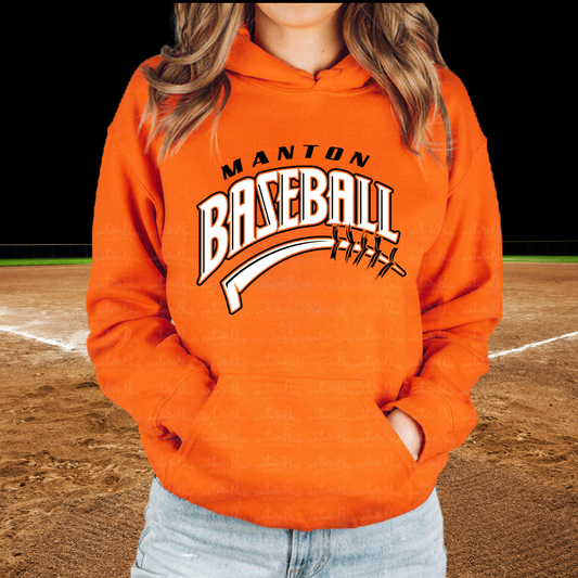 Manton Rangers Baseball Unisex ADULT Hoodie