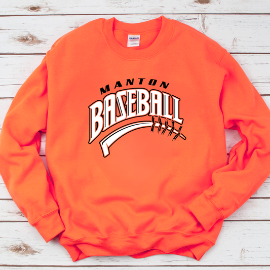 Manton Rangers Baseball ADULT Unisex Crewneck Sweatshirt