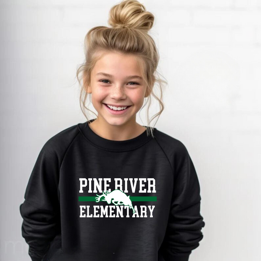 Pine River Elementary Unisex YOUTH Crewneck Sweatshirt