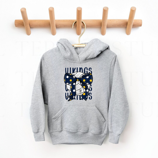 Cadillac Vikings Volleyball Unisex YOUTH Hoodie