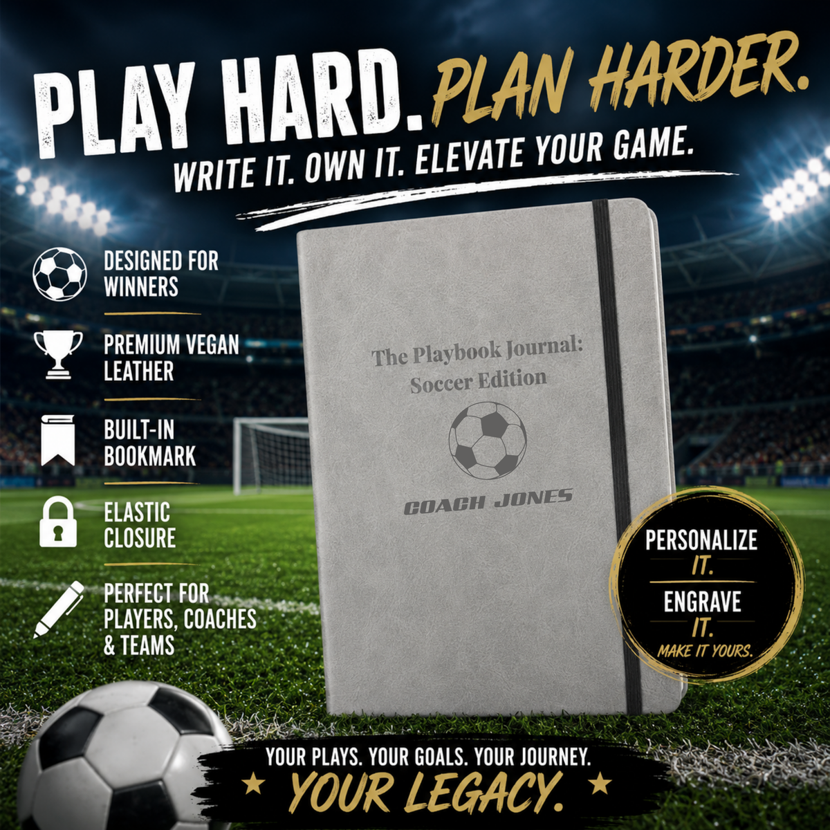 Soccer Playbook Journal