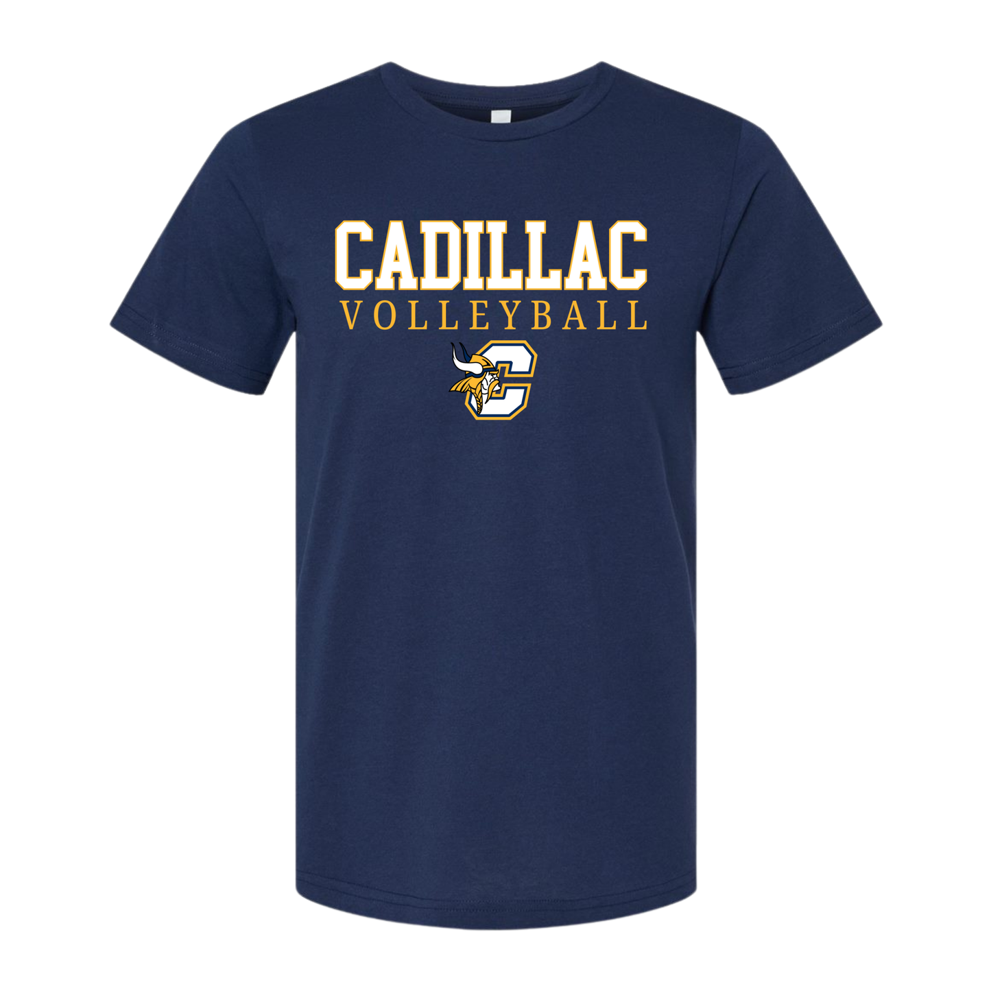 Cadillac Vikings Volleyball ADULT Unisex T-Shirt