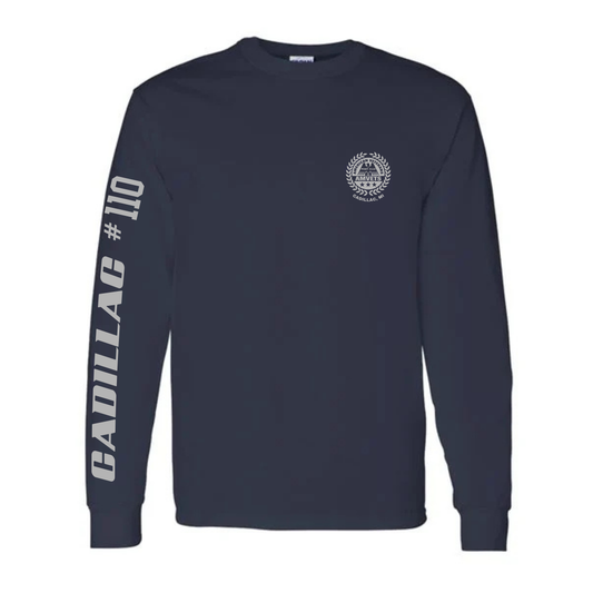 AMVETS Post #110 Long-Sleeve T-Shirt (G540) - NAVY