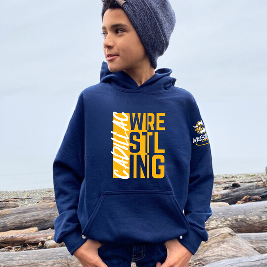 Vikings Wrestling YOUTH Hoodie