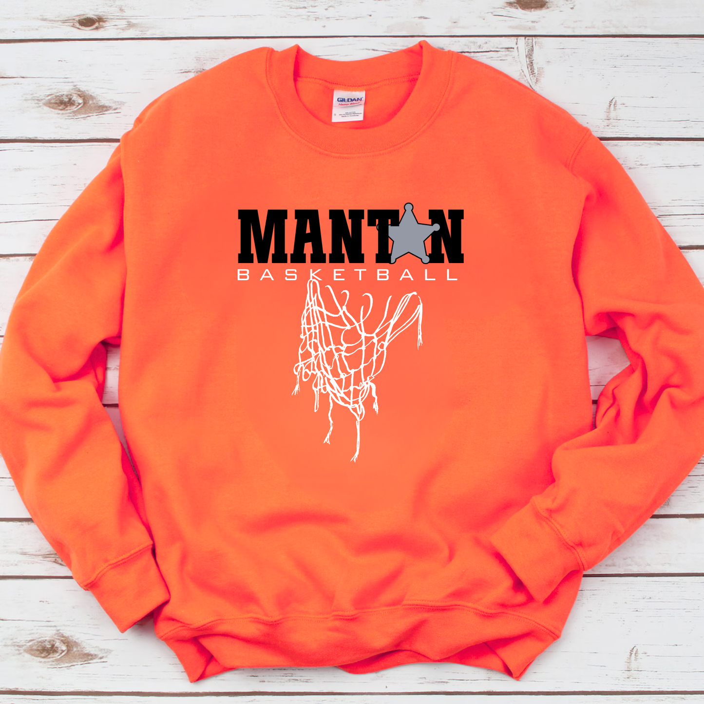 Manton Rangers Basketball ADULT Unisex Crewneck Sweatshirt