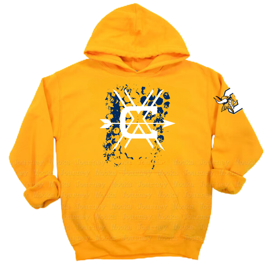 Cadillac Vikings Cross Country Unisex YOUTH Hoodie